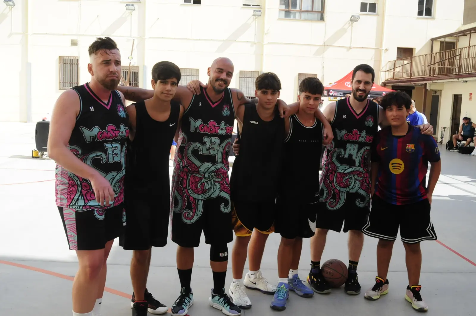 Equip Monstars al Torneig 3x3 Carmelites