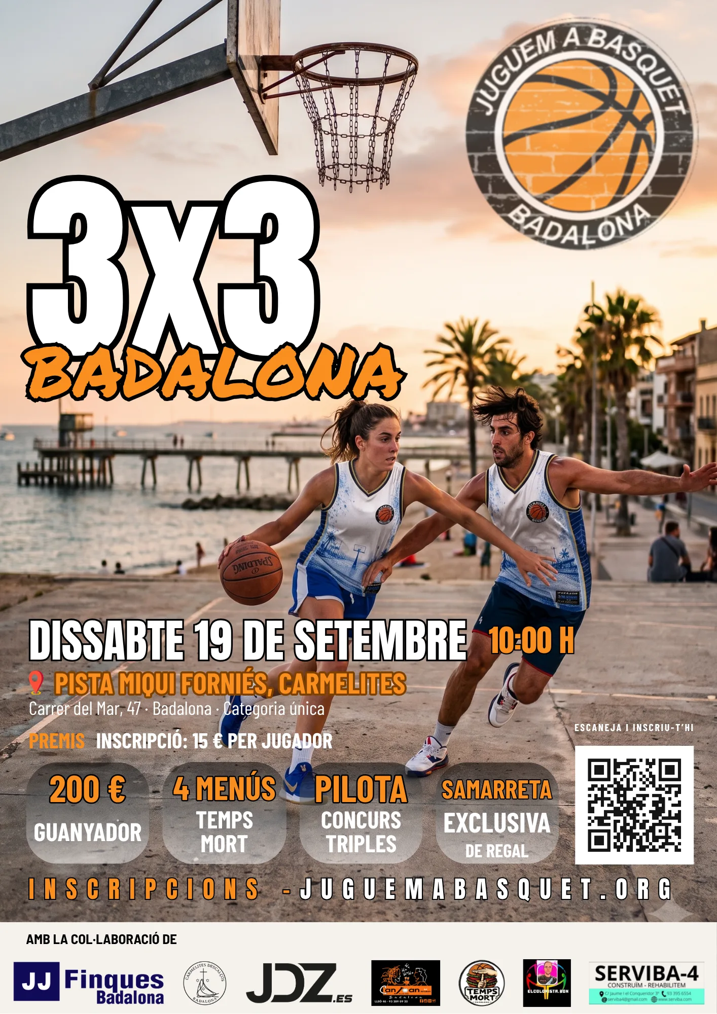 3x3 Badalona · Cartell del torneig
