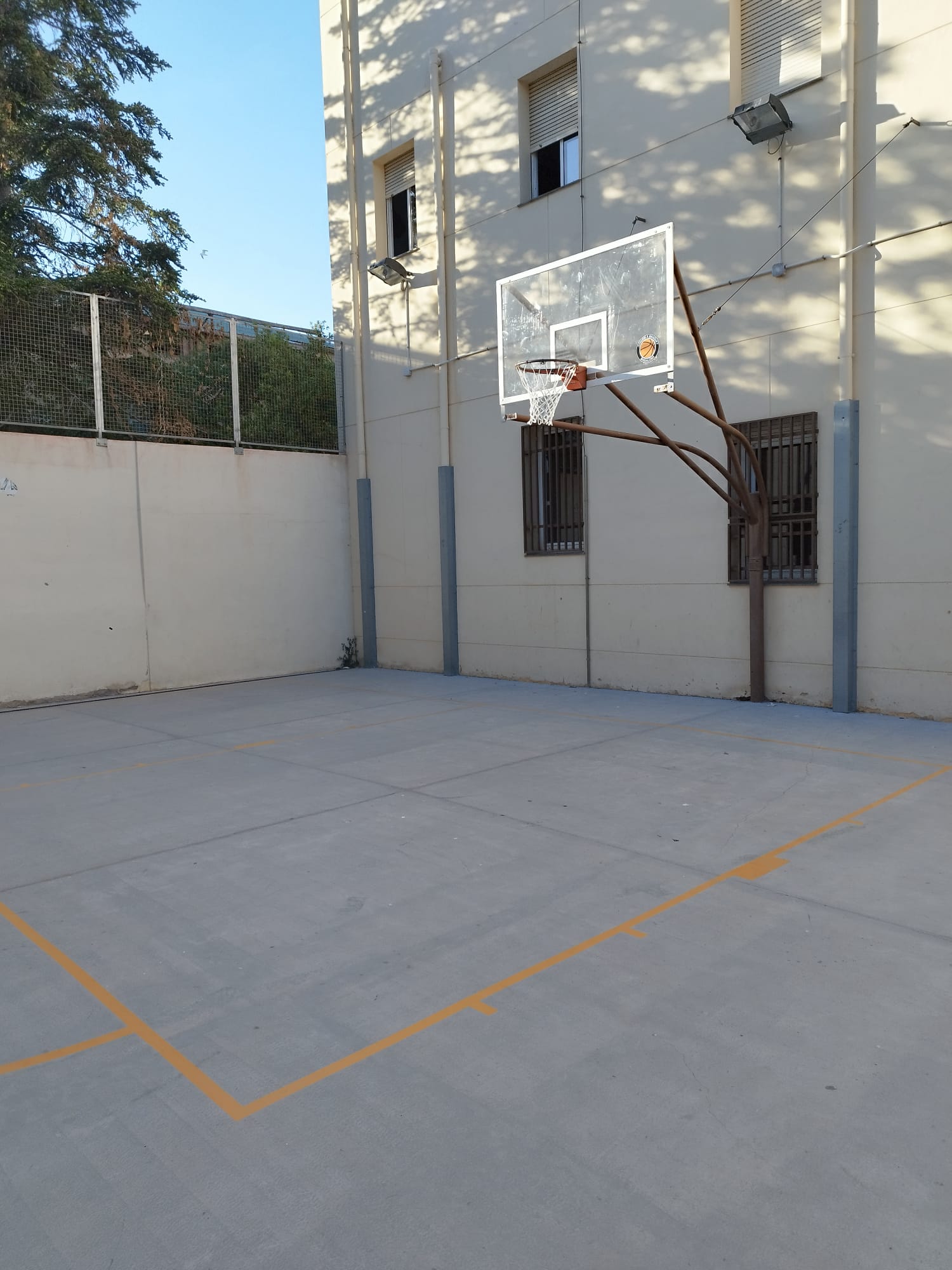 Estat actual pista Carmelites