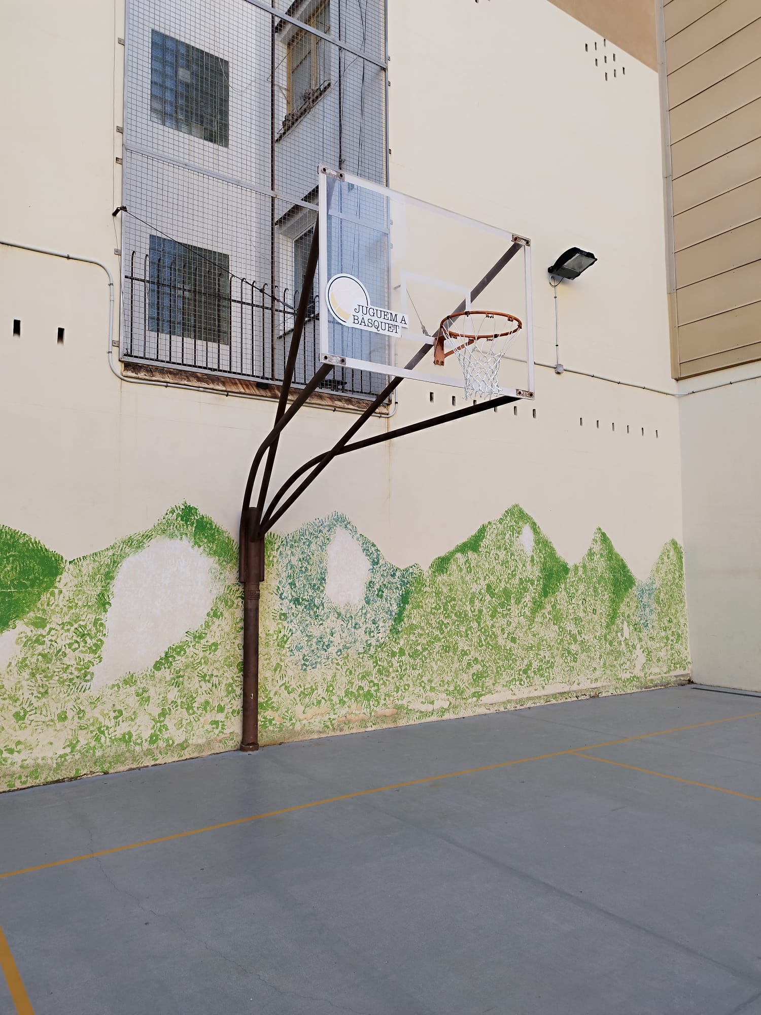 Estat actual pista Carmelites